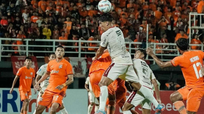 Duel Borneo FC Samarinda vs Bali United