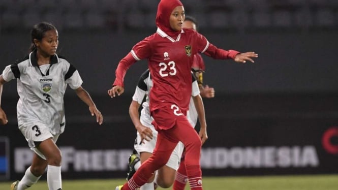 Pemain Timnas Indonesia U-19 putri, Ayunda Dwi Anggraini