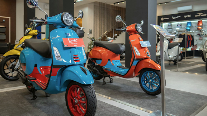 VIVA Otomotif: Ilustrasi diler Piaggio Motoplex