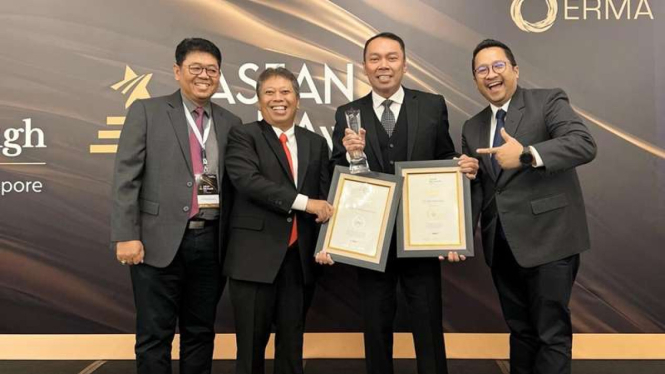 Jasa Raharja raih penghargaan dalam ajang ASEAN Risk Awards (ARA) 2023