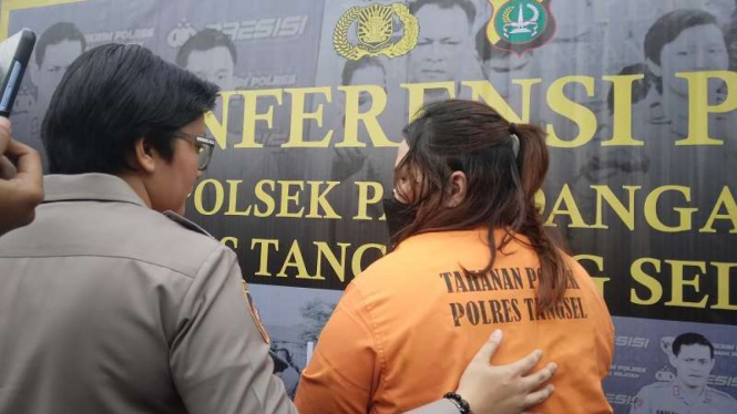 Wanita ditangkap terkait kasus penipuan tiket NCT Dream di ICE BSD Tangerang
