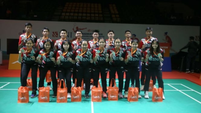 Indonesia jadi runner up Badminton Asia Junior Championship 2023