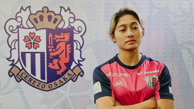 Zahra Muzdalifa fue contratada por Cerezo Osaka Ladies