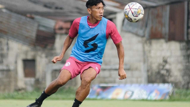 Pemain Arema FC, Ahmad Bustomi dipinjamkan ke Persikab