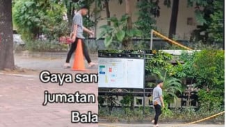 Gaya Jumatan Gibran di Masjid Balaikota Jadi Sorotan Netizen