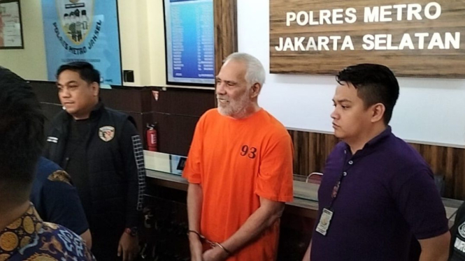 Aktor Pierre Gruno resmi jadi tahanan Polres Metro Jakarta Selatan