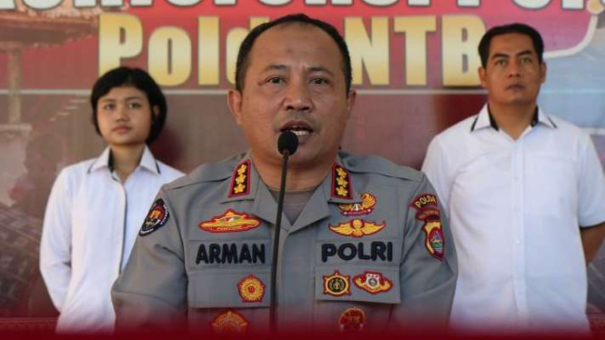 Kepala Bidang Hubungan Masyarakat Polda Nusa Tenggara Barat Kombes Polisi Arman Asmara Syarifuddin