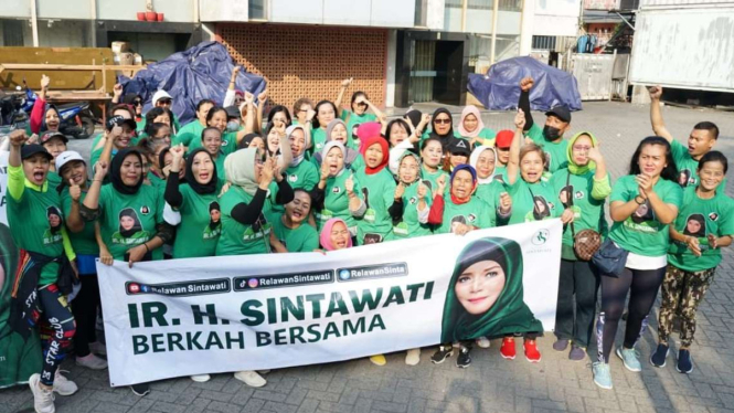 Relawan Sintawati di Jakarta