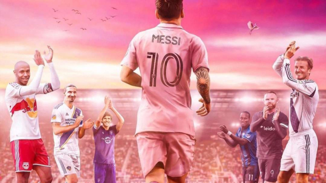 Lionel Messi susul deretan legenda sepakbola di MLS
