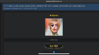 Setelah Dinyatakan Tertangkap, Bjorka Muncul Lagi Sebar Data Internal Polri! Polda Metro Buka Suara