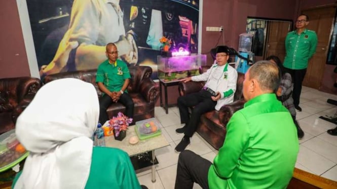 Plt Ketum PPP Muhamad Mardiono datangi rumah Ketua PAC PPP di Sultra