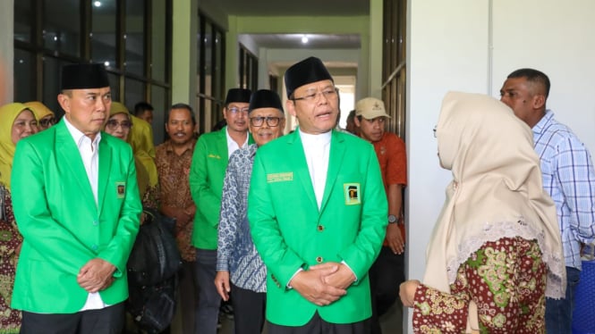 Ketum PPP Mardiono Silaturahmi ke PW Muhammadiyah dan Aisyiyah Sultra