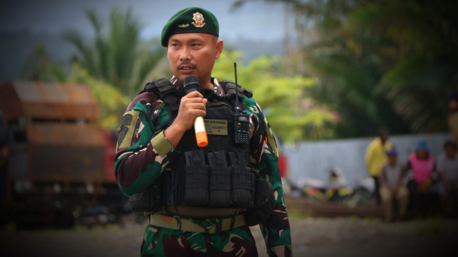 VIVA Militer: Komandan Yonif MR 411/Pandawa Kostrad, Letkol Inf Subandi di Nduga