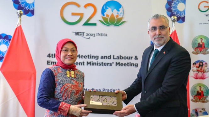 Pertemuan Bilateral Menaker Indonesia dengan Menaker Turki