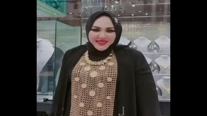 Jemaah haji asal Sulsel Mira Hayati yang borong emas dari Arab Saudi