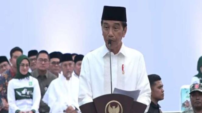  Presiden Joko Widodo (Jokowi) dalam acara Harlah ke-25 PKB