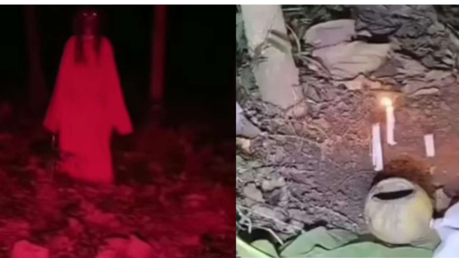 Merinding, Pria Jualan Sate Gagak di Tengah Hutan, Didatangi Kuntilanak Merah 