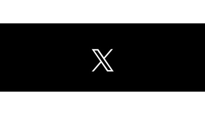 X, logo Twitter yang baru.