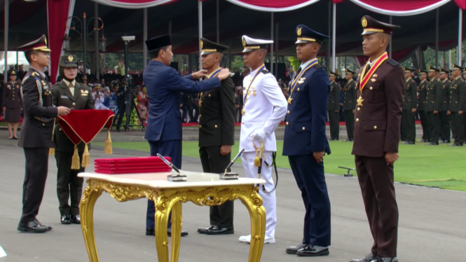 Peraih Adhi Makayasa lususan terbaik TNI-Polri tahun 2023