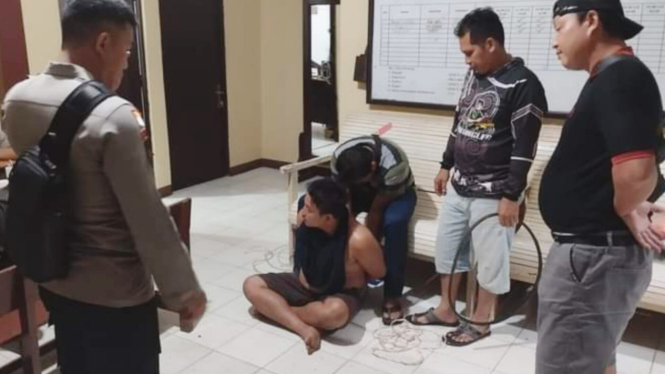 Ayah pembunuh ibu dua bocah di Lampung Tengah ditangkap polisi