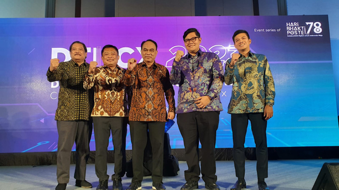 Gelaran Digital Transformation Indonesia Conference & Expo (DTI-CX) 2023.