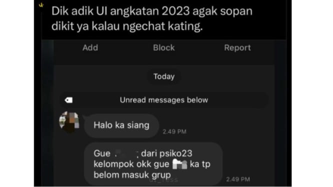 Polemik Maba dan Kating