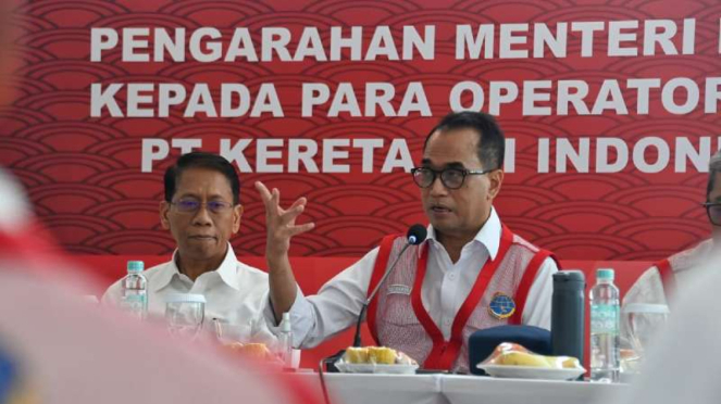 Menhub Budi Karya Sumadi.