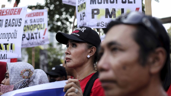 Pekerja Migran Indonesia Gelar Aksi Demo