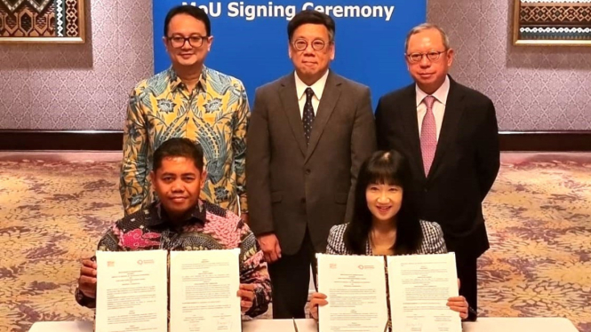 Penandatanganan MoU Kerja Sama Industri antara Indonesia dan Hong Kong