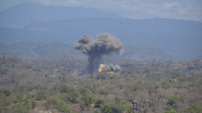 VIVA Militer: Pesawat tempur TNI AU berhasil serang jantung pertahanan lawan