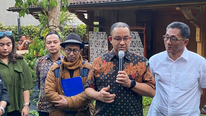 Anies Baswedan di Lebak Bulus, Jakarta Selatan pada Selasa 1 Agustus 2023