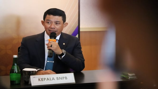 Kepala BNPB Letjen TNI Suharyanto di ARDEX 2023 