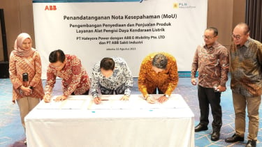 ABB Gandeng Anak Usaha PLN Kembangkan Infrastruktur SPKLU