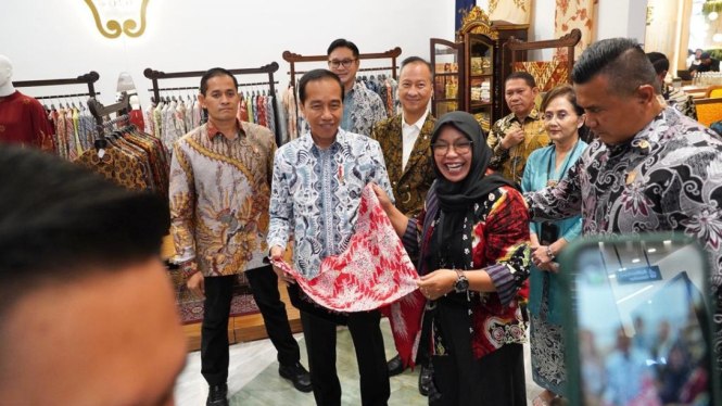 Gelar Batik Nusantara (GBN) 2023 dihadiri Presiden Jokowi