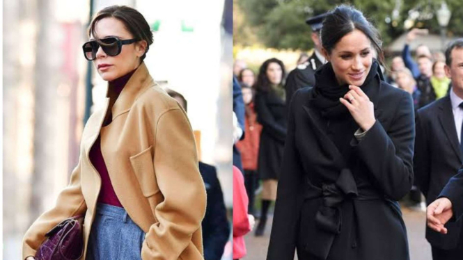 Victoria Beckham dan Meghan Markle