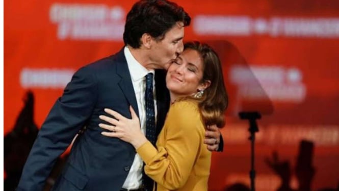 Justin Trudeau dan Sophie Trudeau