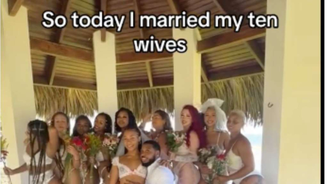 Pria Nikahi 10 Wanita Sekaligus dalam Satu Hari
