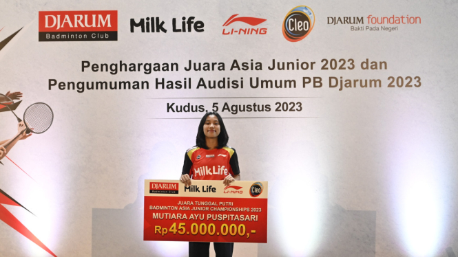 Juara Asia Junior 2023, Mutiara Ayu Puspitasari