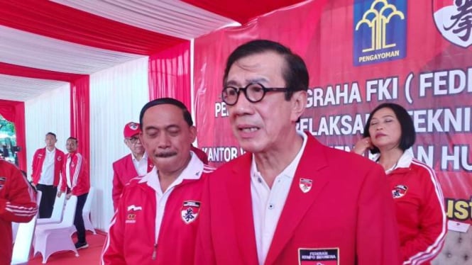 Ketua Umum Federasi Kempo Indonesia (FKI), Yasonna H Laoly