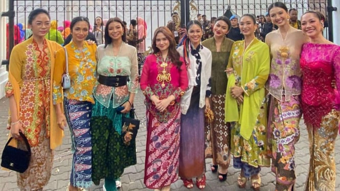 Sederet artis yang tampil di Istana Berkebaya