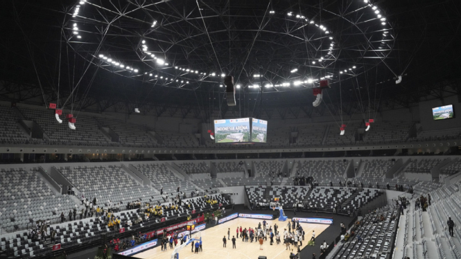 Peresmian Stadion Indonesia Arena oleh Presiden Jokowi