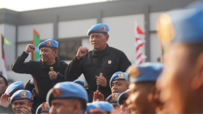 VIVA Militer: Panglima TNI Yudo Margono diarak Paspampres