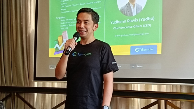 CEO Tokocrypto, Yudhono Rawis.