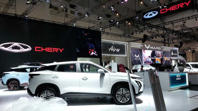 Chery Omoda 5 EV terpampang di GIIAS 2023