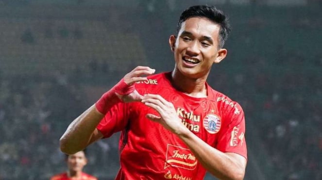 El defensa de Persia Yakarta Rizki Ridho celebró el gol