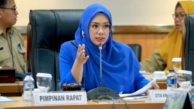 Wakil Ketua DPRD DKI Jakarta Zita Anjani
