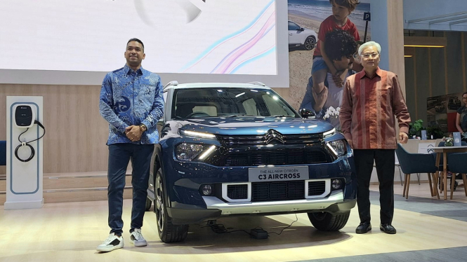 C3 Aircross melantai di GIIAS 2023