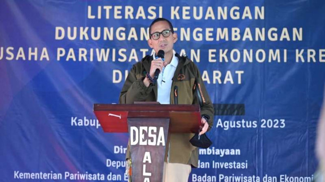 Menparekraf Sandiaga Uno