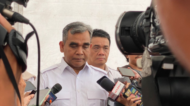 Secretario General del Partido Gerindra Ahmad Muzani