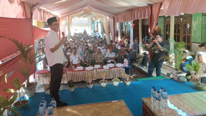 Politisi Golkar Mukhamad Misbakhun di Kabupaten Probolinggo Jawa Timur